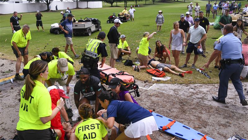 高球／閃電雷擊　PGA比賽6人受傷