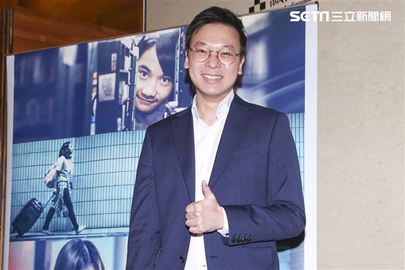 《致親愛的孤獨者》電影特映會，民進黨副秘書長林飛帆。（圖／記者林士傑攝影）