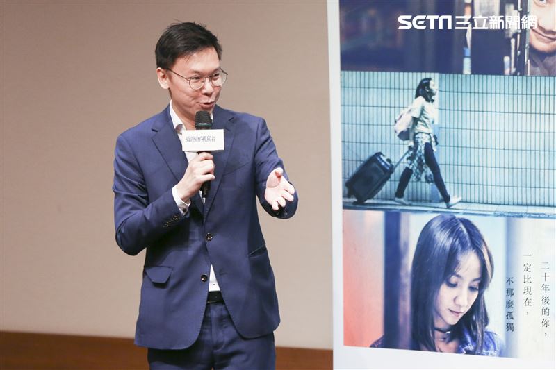 《致親愛的孤獨者》電影特映會，民進黨副秘書長林飛帆。（圖／記者林士傑攝影）