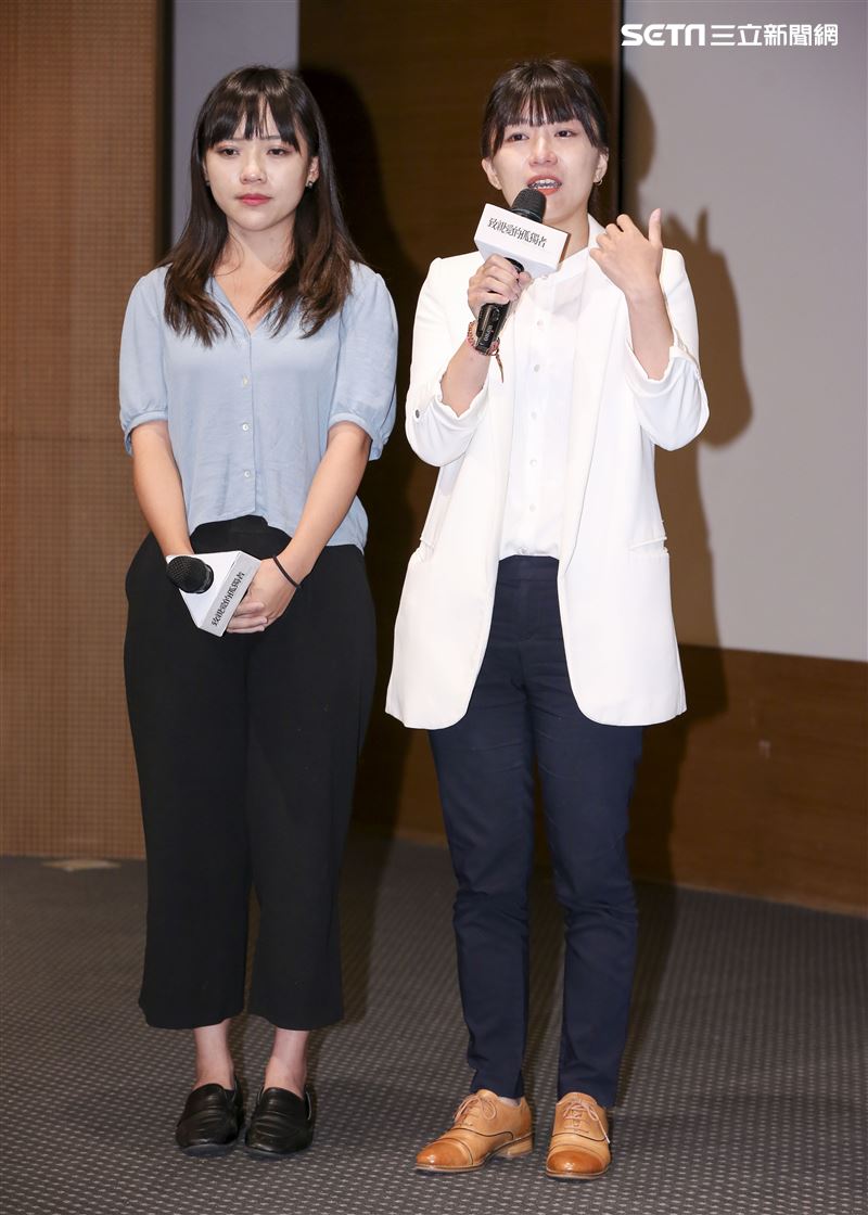 《致親愛的孤獨者》電影特映會，高雄市議員黃捷、臺北市議員林穎孟。（圖／記者林士傑攝影）