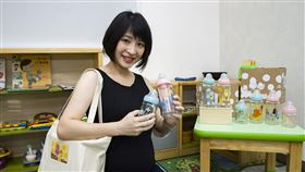 新竹市,馬詩韻,奶瓶彌月禮盒,紅點設計獎,設計(圖/新竹市政府提供)中央社