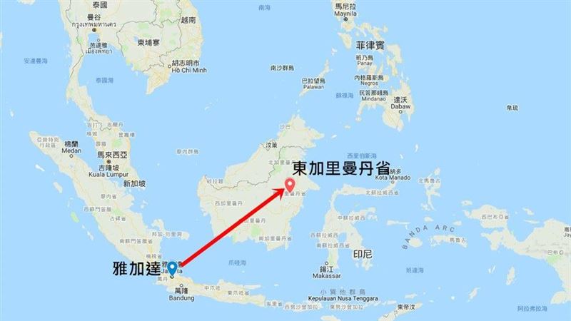 印尼新首都！婆羅洲東加里曼丹境內