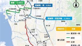 台南,捷運,籌備,縮短,規劃期程(圖/台南市交通局提供)中央社