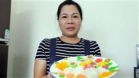 嘉義縣,越南新住民,陳范清姮,點心店,立體果凍,築夢(圖/嘉義縣政府提供)中央社