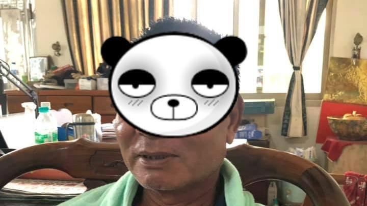 第一次染髮！爸爸變「熊貓臉」笑翻網