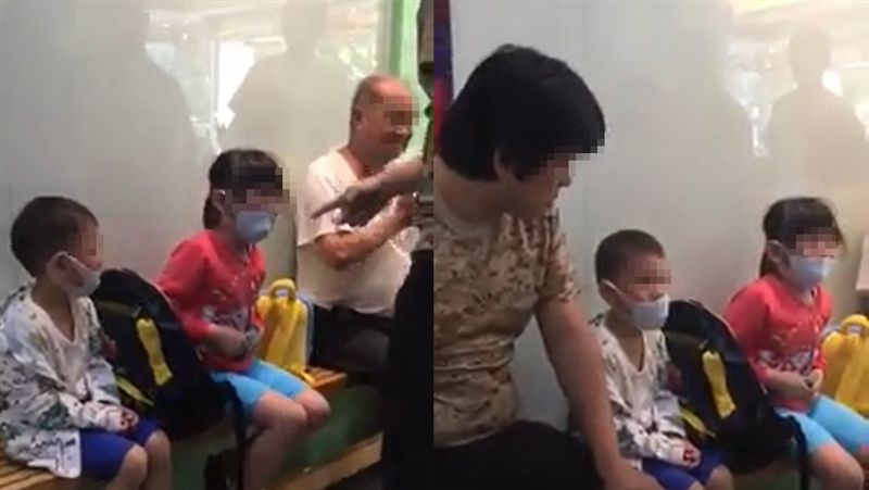 小姐弟嬉鬧！父「甩巴掌+揍肚」管教
