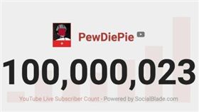 年賺5億！瑞典YouTuber訂閱破億　官方都幫他慶祝（圖／翻攝自推特）