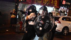 香港,反送中,汽油彈,水炮車,荃葵青（圖／立場新聞）