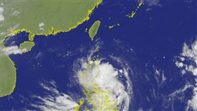 0900楊柳颱風衛星雲圖（圖／氣象局）