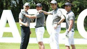 鍾漢良、吳奇隆、聶遠。圖翻攝自微博