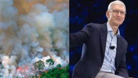 圖／三立新聞網,庫克救亞馬遜雨林火