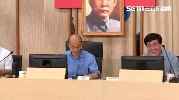 市政會議提前一分鐘　韓國瑜得意喊…