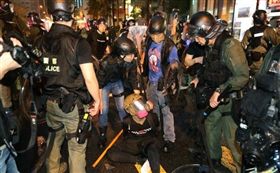 反送中12歲男童被捕。（圖／翻攝自推特）