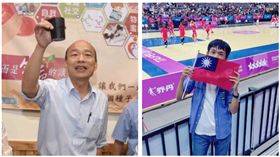 ▲韓國瑜、網紅六六（組合圖，資料畫面）