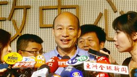 高雄市,韓國瑜,愛情摩天輪,遭質疑,說明會(圖/中央社)