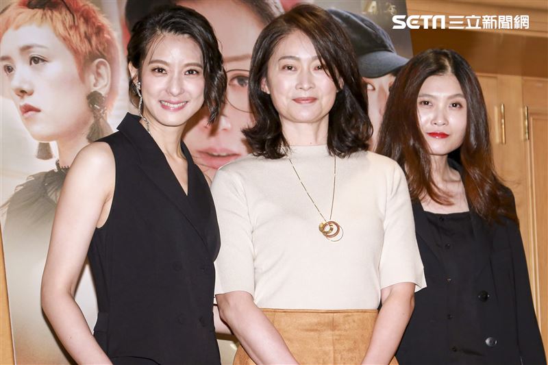 電影《花椒之味》媒體茶會，主演賴雅妍、劉瑞琪，導演麥曦茵。（圖／記者林士傑攝影）