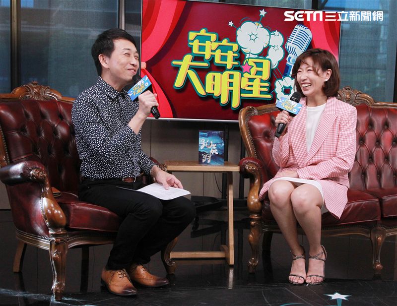 孔晨羽安安大明星。（記者邱榮吉/攝影）