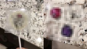 棒棒糖,保險套,套套,包裝,Hello kitty(翻攝自Dcard)