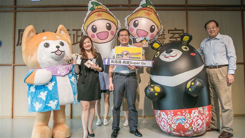 高市吉祥物萌力爆發！開瓶逗樂拚拉票