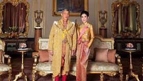 泰王,瓦吉拉隆功,詩妮娜,納妃,王妃照片(圖/王室宮務處提供)中央社