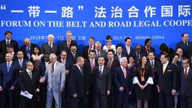 香港,貿易發展局,一帶一路高峰論壇,反送中,風波(圖/中新社提供)中央社