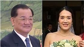 連戰、連詠心（合成圖／翻攝自路永佳Instagram、資料照）