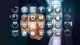 美國,川普,法國,馬克宏,數位稅,達成協議,譴責(圖/中央社)