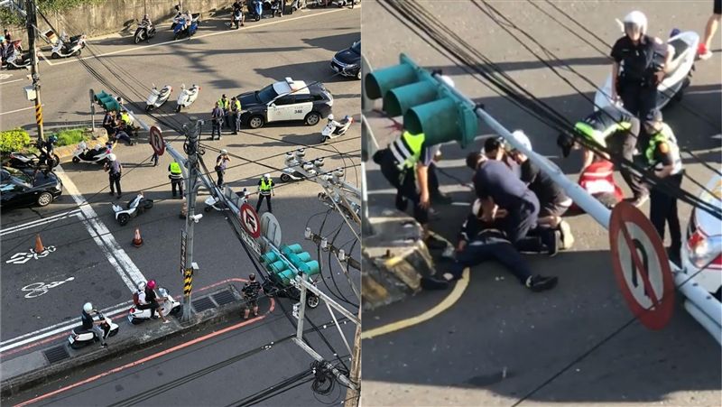 警追毒蟲機車摔倒！傷勢過重宣告死亡