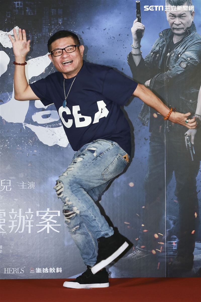 《第九分局》首映會，觀影嘉賓許效舜。（圖／記者林士傑攝影）