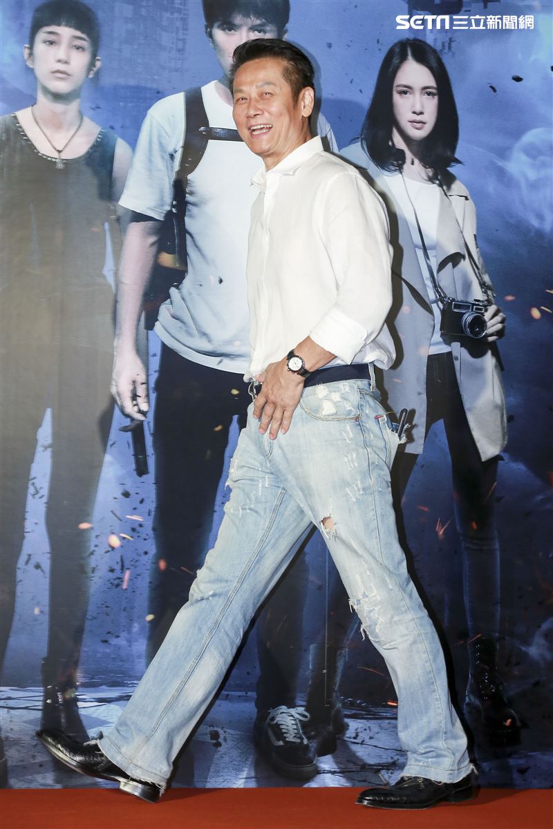 《第九分局》首映會，觀影嘉賓徐乃麟。（圖／記者林士傑攝影）