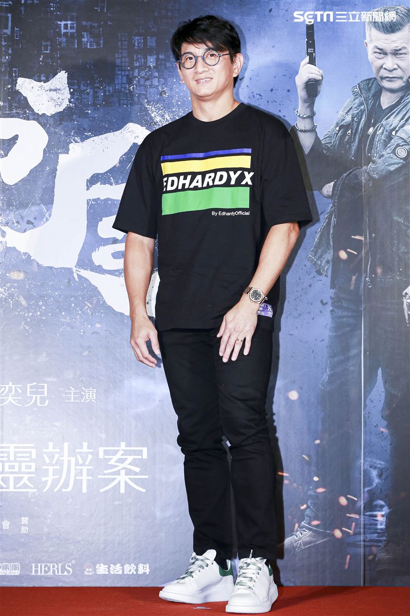 《第九分局》首映會，觀影嘉賓吳奇隆。（圖／記者林士傑攝影）