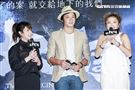 《第九分局》首映會，演員海裕芬、姚元浩、張允曦。（圖／記者林士傑攝影）