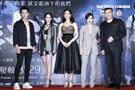 《第九分局》首映會，主演邱澤、溫貞菱、劉奕兒、楊雁雁、澎恰恰。（圖／記者林士傑攝影）