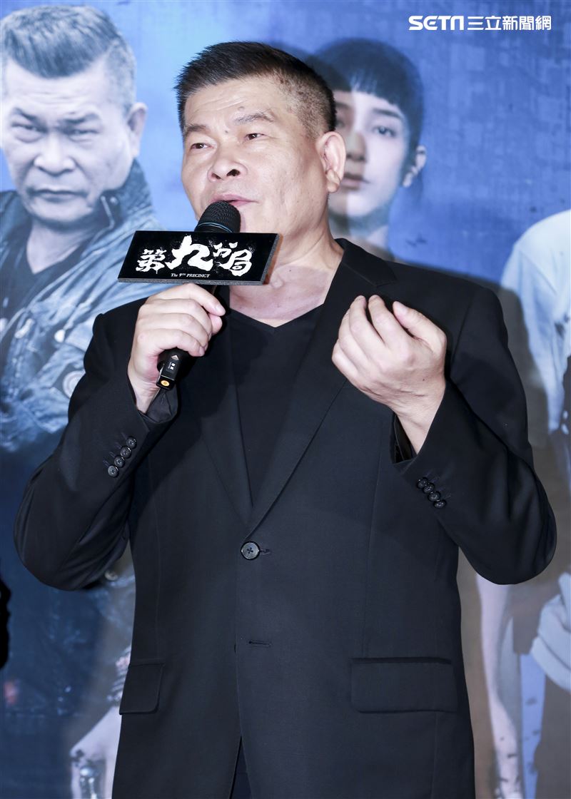 《第九分局》首映會，主演澎恰恰。（圖／記者林士傑攝影）