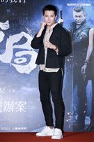 《第九分局》首映會，主演邱澤。（圖／記者林士傑攝影）