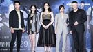 《第九分局》首映會，主演邱澤、溫貞菱、劉奕兒、楊雁雁、澎恰恰。（圖／記者林士傑攝影）