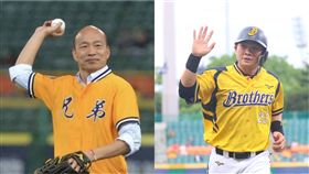 韓國瑜　彭政閔。圖／合成圖