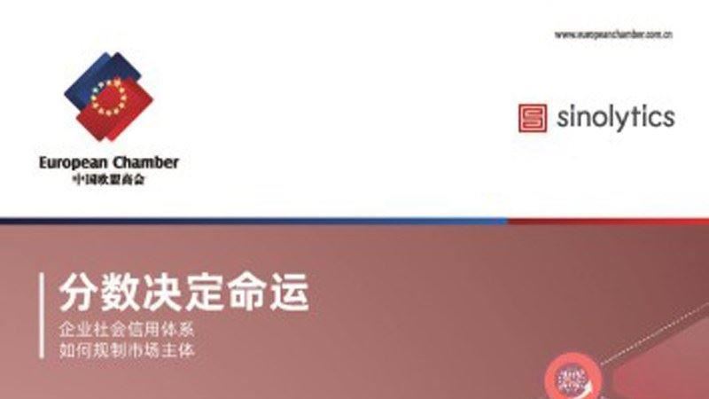 中國建立社會信用體系　掌握外企生死