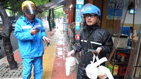 中國,外賣破億,大學生,暑期打工,新選擇(圖/中新社提供)中央社