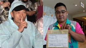 高雄市長韓國瑜、前金區三川里里長莊晉勳（組合圖／資料照）