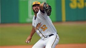 ▲光芒小聯盟投手畢凡斯（Blake Bivens）慘遭滅門。（圖／翻攝推特）