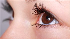 英國,威爾斯,Mandy Liscombe,Mario Saldanha,眼球,眼睛,激光,墨水,畏光（示意圖／pixabay）