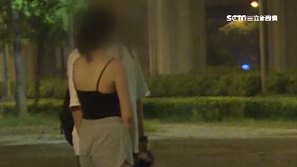 違規左轉撞機車！女駕駛秀美背成亮點