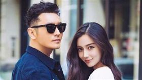 黃曉明、Angelababy。圖翻攝自微博