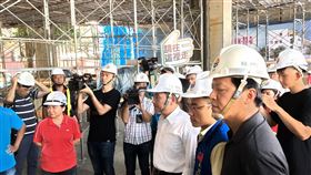 新北市,侯友宜,視察,林口市場,創雙贏(圖/新北市市場處提供)中央社