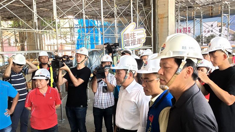 視察林口工程　侯：創經濟與環境雙贏