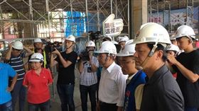 新北市長侯友宜視察林口市場新建工程(圖/新北市政府)