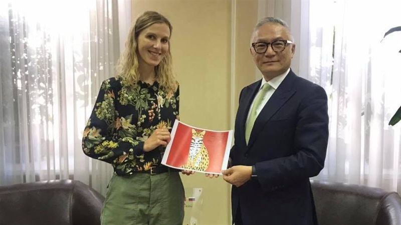 敲定了！俄暖心石虎設計師9月訪台