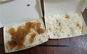 便當,白飯,肉湯,米價　圖／翻攝爆怨公社