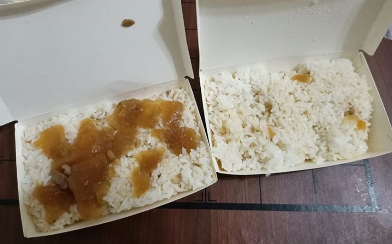 白飯淋肉湯！2盒竟要價百元　她傻眼
